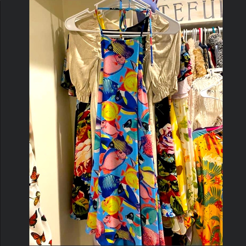 Show Me Your Mumu fish dress